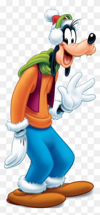 Goofy Christmas Render - Disney Goofy Clipart