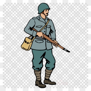 Ww2 Soldier Clipart World War Ii Soldier Clip Art - World War 2 Soldier Png Transparent Png