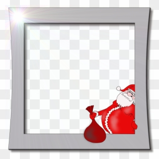 Christmas Cookies Borders - Santa Claus Frame Clipart