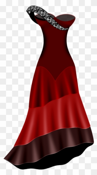 Woman Clothing - Cocktail Dress Clipart