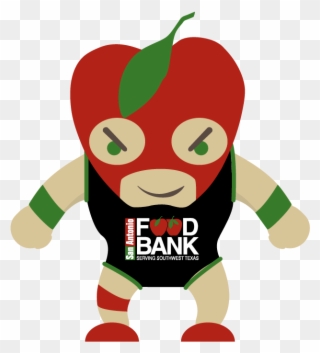 Clipart Freeuse Chili Vector Mascot - San Antonio Food Bank Hunger Fighter - Png Download