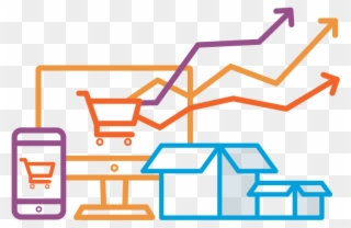 75 Of Retailers Rank E Commerce Sales As A Top Priority - Retail Clipart