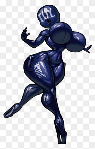 Rude Toy - Blue Clipart