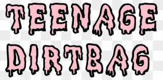 Kawaii Yet Rude - Teenage Dirtbag Logo Clipart