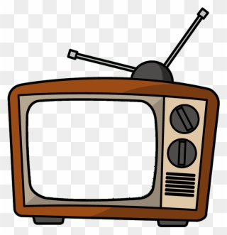 In The Mean Time Watch A Little Television, Literally - Evolution Of Media Electronic Age Clipart