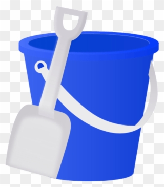 Bucket And Shovel - Bucket And Spade Clipart - Png Download