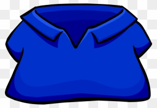 Club Penguin Blue Shirt Clipart