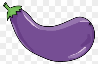 Hungry Gay Sticker By Sam Leighton-dore - Eggplant Clipart (#2032532 ...