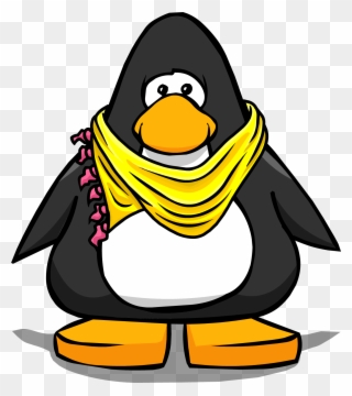 Yellow Designer Scarf Pc - Penguin In Bow Tie Clipart