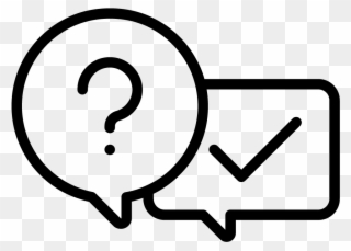 Do You Need Help Or Have A Question - Faqs Icon Clipart