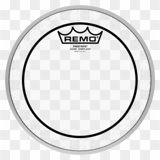 Remo Pinstripe Clear Crimplock Tenor Drumhead, 8" - Remo Emperor Clear Crimplock Tenor Drumhead - 6" Clipart