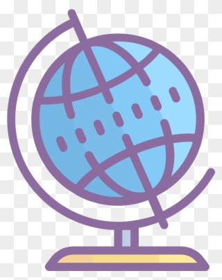 Geography Icon - Animation Clipart