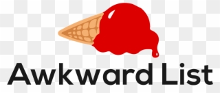 Awkward Moments In Our Daily Life - Frozen Dessert Clipart