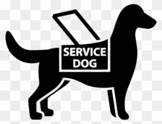 Service Dog - Service Dog Vector Clipart