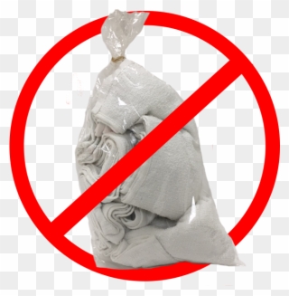 Stuffed In A Bag - No Fly Zone Sign Clipart