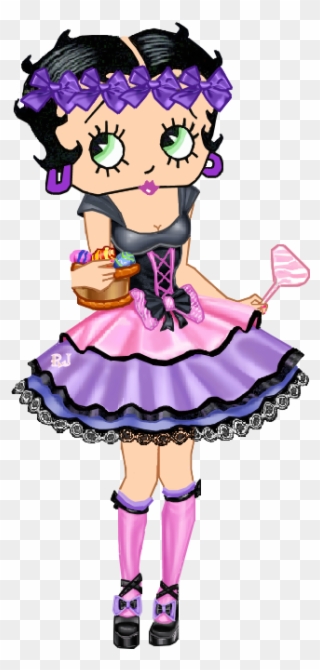 Bb Easter - Betty Boop Clipart