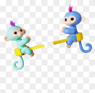 Fingerlings By Wowwee Friendship At Your Fingertips - Two Tone Fingerling Monkey Clipart