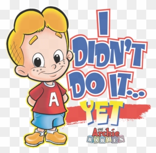 Archie Comics Not Yet Toddler T-shirt Clipart