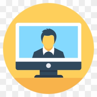 Video Conferencing - Video Conference Vector Png Clipart