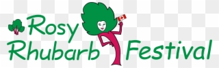 Rosy Rhubarb Logo Clipart