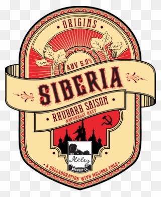 Siberia Rhubarb Saison - Ilkley Brewery Co. Clipart