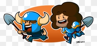 I Guess You Can Say I've Been Digging Their New Shovel - Shovel Knight Clipart