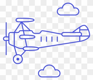 15 Propeller Plane - Airplane Clipart