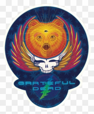 Grateful Dead Third Eye Bear - Grateful Dead Clipart