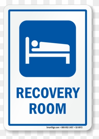 Recovery Room Hospital Sign Patient On Bed Symbol Sku - Weed Love Eat Clipart