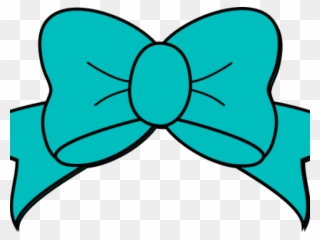 Heart Clipart Clipart Tiffany Blue - Hair Bow Svg Free - Png Download