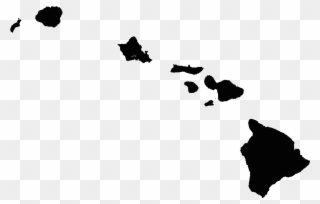 Vector Freeuse Download Fill Stock Maps Of For Entire - Hawaii Map Black Clipart
