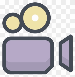 The Icon Is For A Documentary Type Film And Has An - Film Clipart