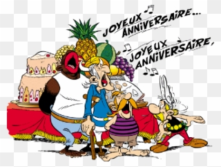 Anniversaire Asterix Clipart