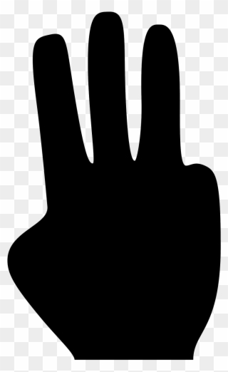 A Picture Of A Hand Group - Icon Clipart
