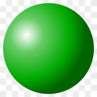 Green Gradient Png Image Library Download - Gradient Sphere Png Clipart
