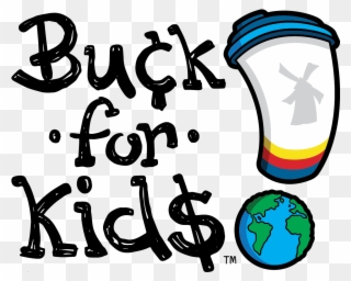 Buckforkidslogo - Dutch Bros Buck For Kids Clipart