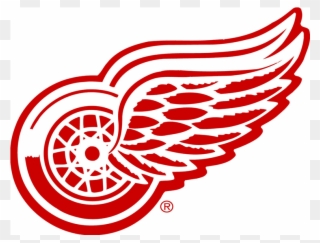 Sports-related Items - Detroit Red Wings Love Clipart