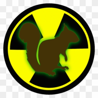 Radioactive Squirrels - Radiation Symbol No Background Clipart