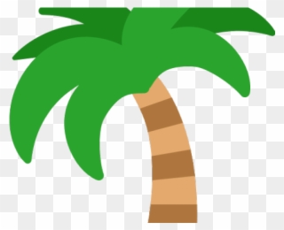 Emoji Clipart Palm Tree - Palm Tree Emoji Without Background - Png Download
