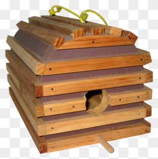 Hand Made Wooden Lobster Trap Bird House From Homemade - Lobster Trap Clipart