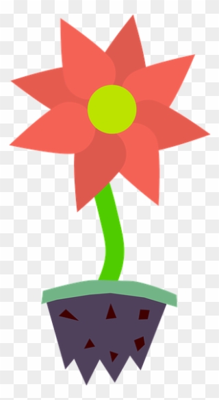 The Soil And Are No Longer Able To Sustain The Flower - Portable Network Graphics Clipart