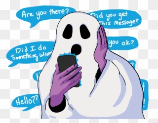 It's Ghost Or Be Ghosted Clipart