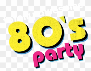 Concord Ed Fund S Totally Awesome 80 S Party Concord - 80s Party Png Clipart
