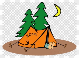 Camping Clip Art Clipart Camping Clip Art - Funny Funny Funny Tile Coaster - Png Download