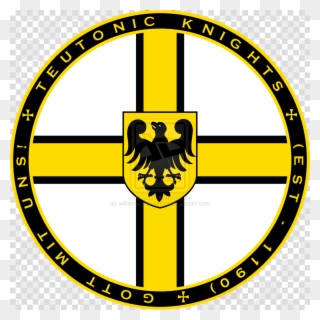 Teutonic Knights Shirt Clipart T-shirt Teutonic Order - Png Download