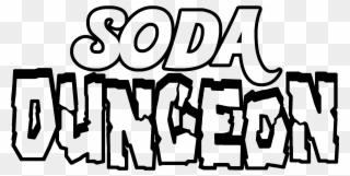 Soda Dungeon Logo - Calligraphy Clipart