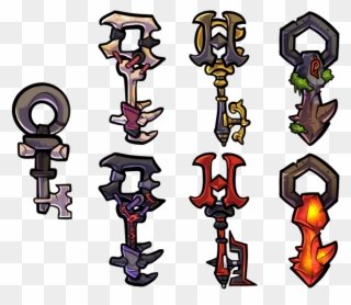 I Doodled 4 Keys - Skeleton Key Clipart