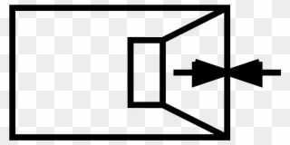 Open - Gegensprechanlage Video Symbol Clipart