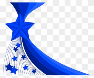 Mq Star Stars Swirls Swirl Blue - Linea Decorativa Roja Png Clipart