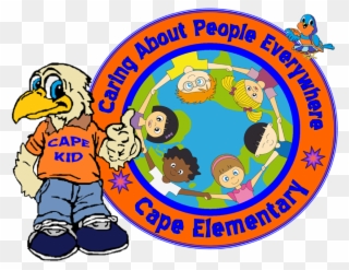 Cape Elementary Logo - Children Around The World Clipart